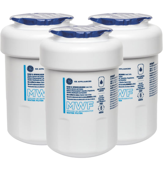 MWFP3PK GE® MWF™ REFRIGERATOR WATER FILTER 3-PACK