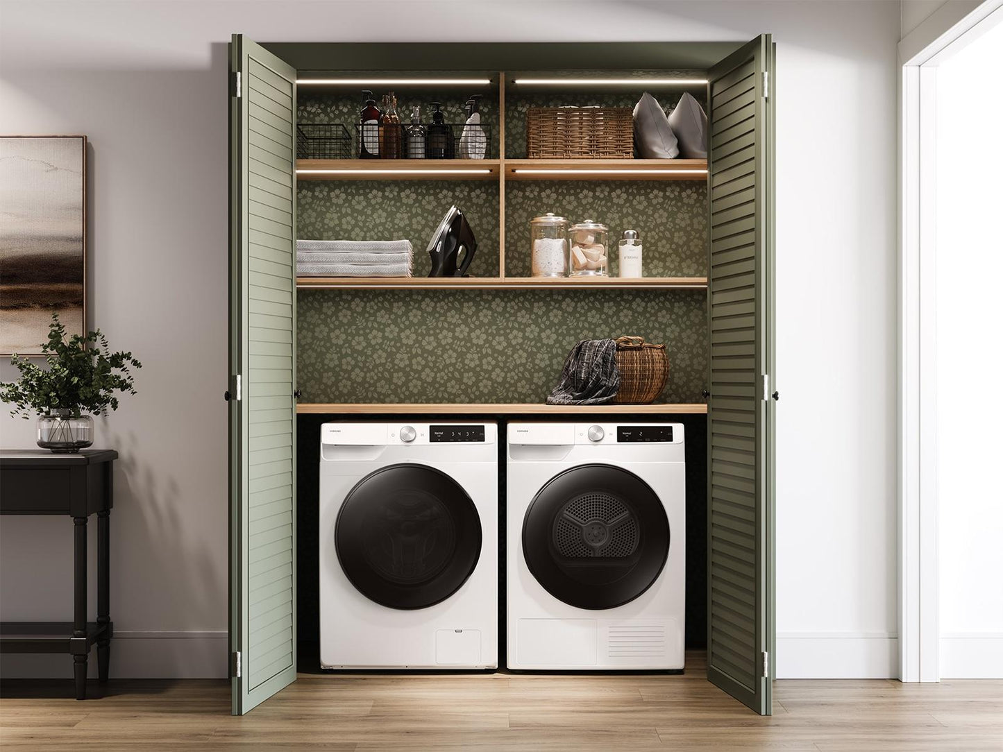 Samsung WW25FG6B34BEA2 Compact Front Load Washer 2.5 cu. ft. Wi-Fi Connectivity Super Speed Wash