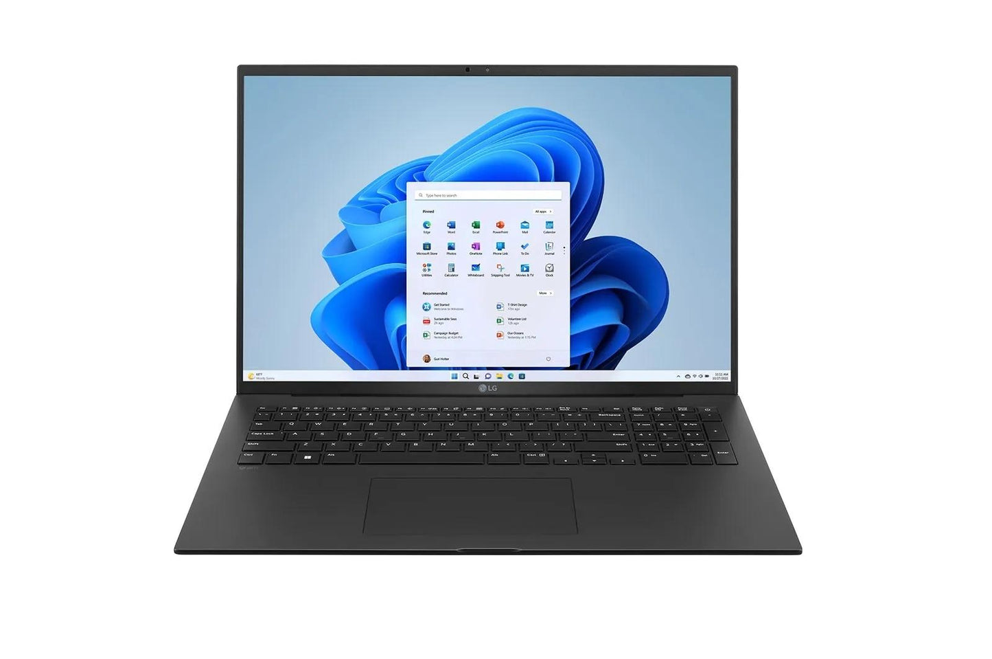 17Z90RUGAAB2U1 LG gram 17 Inch Lightweight Laptop, Intel® 13th Gen Core® i5 Platform, Windows 11 Home, 16GB RAM, 512GB SSD, Black