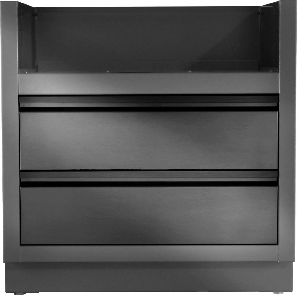 Napoleon Bbq IMUGC500MK1 OASIS Under Grill Cabinet for Built-in Prestige PRO 500 or Prestige 500, Matte/Matt Black