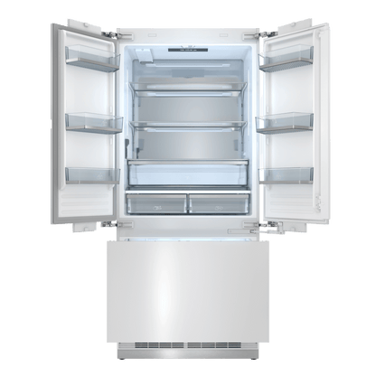 XRF3619BFP Thor Kitchen 36-inch French Door Built-in Refrigerator, Panel Ready - Xrf3619bfp
