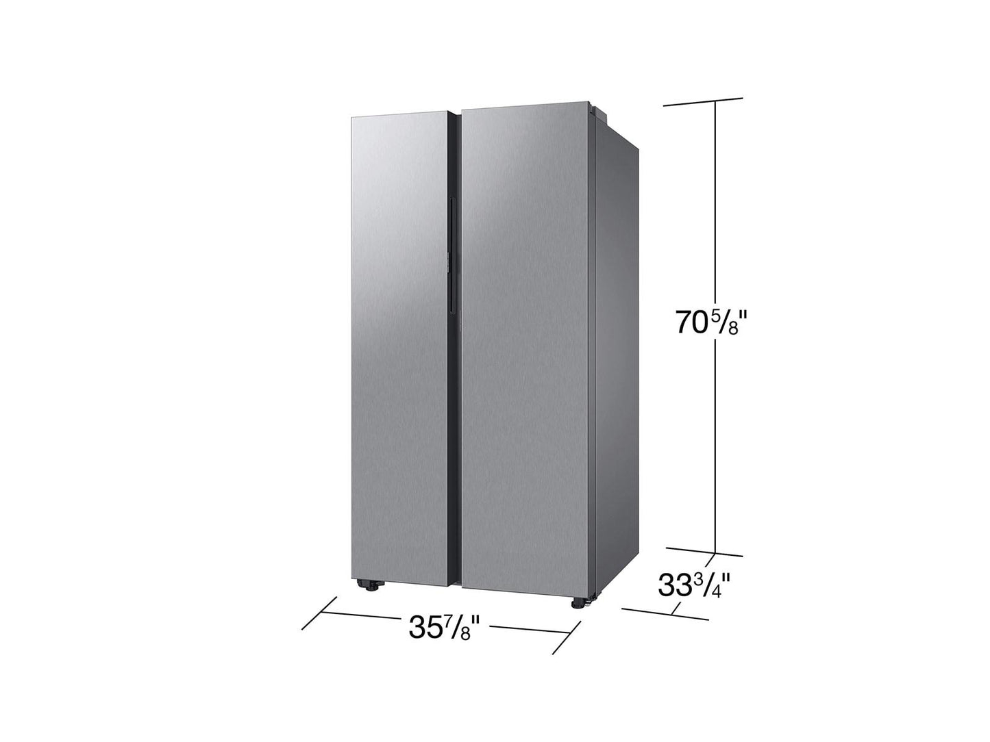 Samsung RS28CB7600QL Bespoke AI Side-by-Side Inner Beverage Center™  Auto Open Door  28 cu.ft.