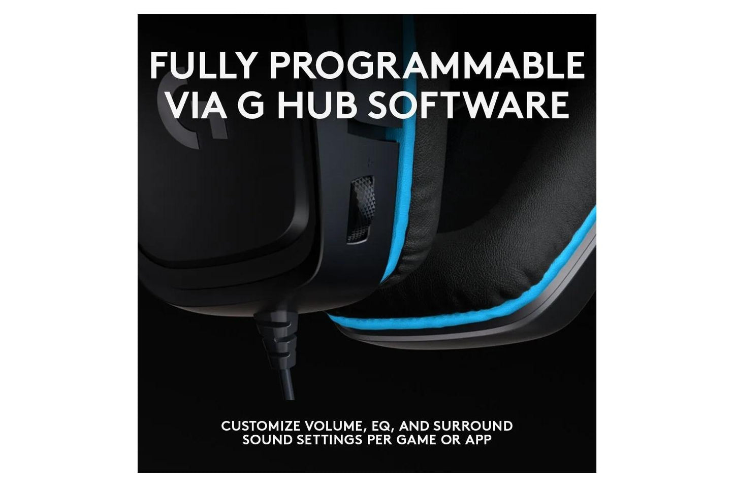 Lg 981000769 Logitech G G432 7.1 Surround Sound Gaming Headset