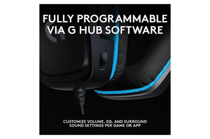 Lg 981000769 Logitech G G432 7.1 Surround Sound Gaming Headset