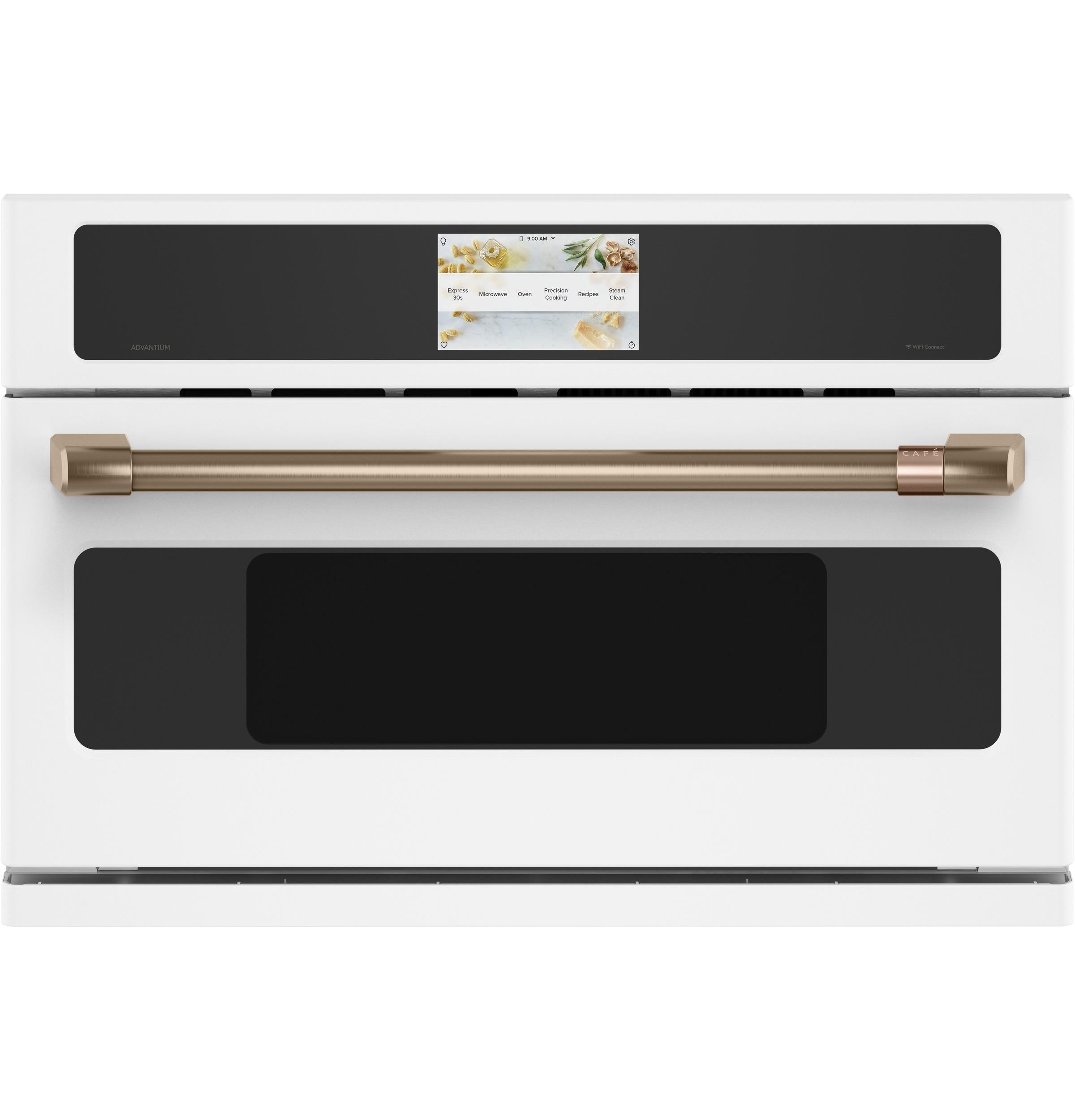 Cafe CSB913P4VW2 Caf(eback)™ 30" Smart Five in One Oven with 120V Advantium® Technology