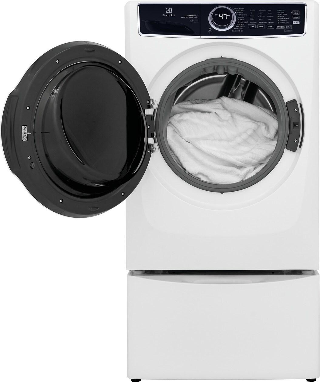 ELFW7637AW Electrolux Front Load Perfect Steam™ Washer with LuxCare® Plus Wash and SmartBoost® - 4.5 Cu. Ft.