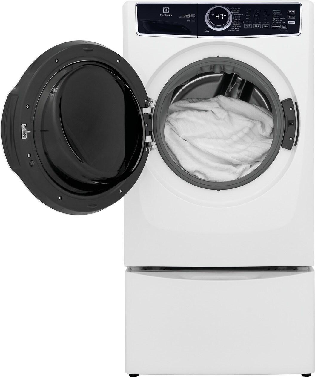 Electrolux ELFW7637AW Front Load Perfect Steam™ Washer with LuxCare® Plus Wash and SmartBoost® - 4.5 Cu. Ft.