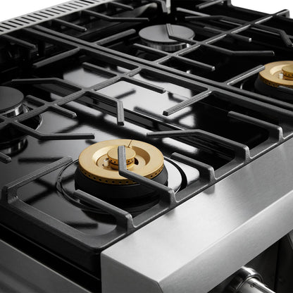 TRG3001LP Thor Kitchen 30-inch Tilt Panel Professional Liquid Propane Range -trg3001lp