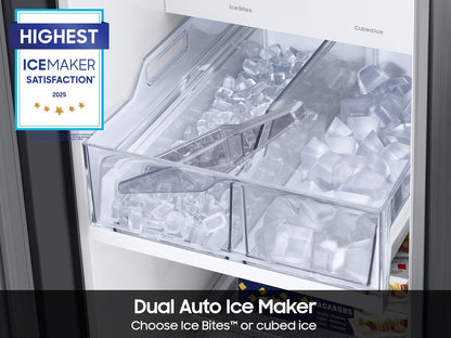 Samsung RS28CB7600QL Bespoke AI Side-by-Side Inner Beverage Center™  Auto Open Door  28 cu.ft.