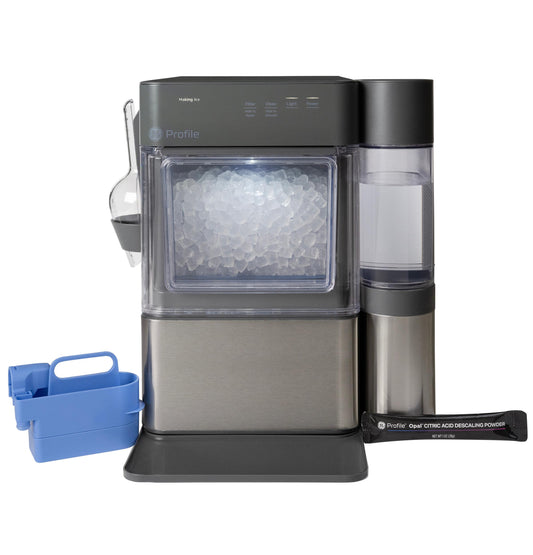 P4NM25PZSG GE Profile Opal Mini Pro Nugget Ice Maker with Side Tank