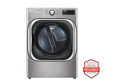 Lg DLEX8980V 9.0 cu. ft. Mega Capacity Smart Wi-Fi Enabled Front Load Electric Dryer with TurboSteam™ and Built-In Intelligence