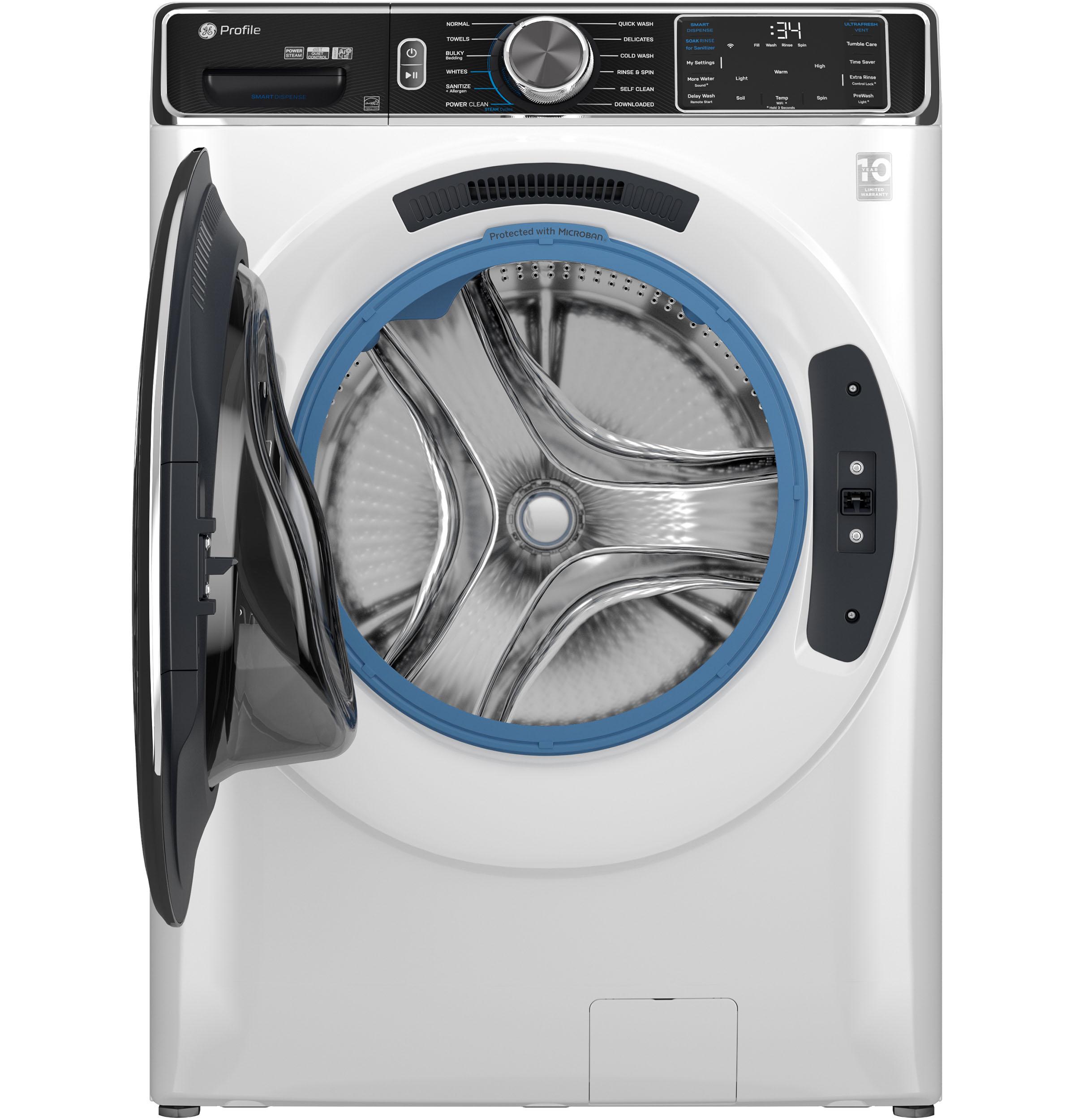 PFW870SSVWW GE Profile™ 5.3 cu. ft. Capacity Smart Front Load ENERGY STAR® Washer with UltraFresh™ Vent System+ with OdorBlock™