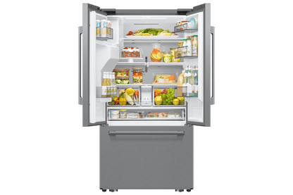 Samsung RF70H25HER Bespoke AI 3-Door French Door Zero Clearance Fit  Dual Auto Ice Maker  24 cu. ft.