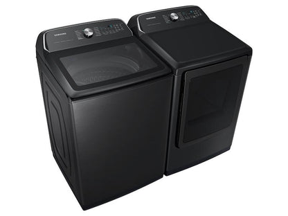 Samsung DVE55CG7100VA3 7.4 cu. ft. Smart Electric Dryer with Steam Sanitize+ in Brushed Black