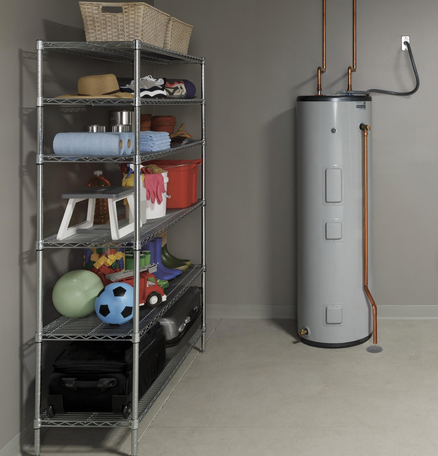 GE40T10BAM GE® 40 Gallon Tall Electric Water Heater