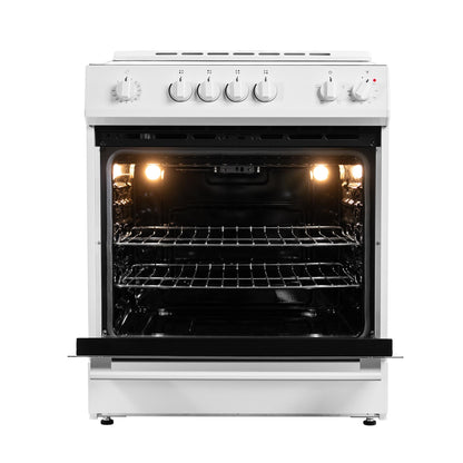 DRRM300W Danby 30"" Slide in Smooth Top Electric Range with Knob Controls in White