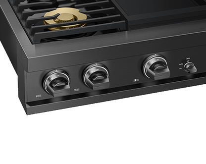 Dacor DTT48T963GM 48" Rangetop, Graphite Stainless, Natural Gas/Liquid Propane