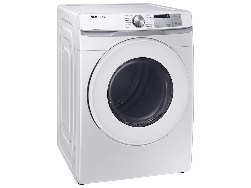 Samsung 7.5 cu. ft. Smart Electric Dryer with Sensor Dry in White