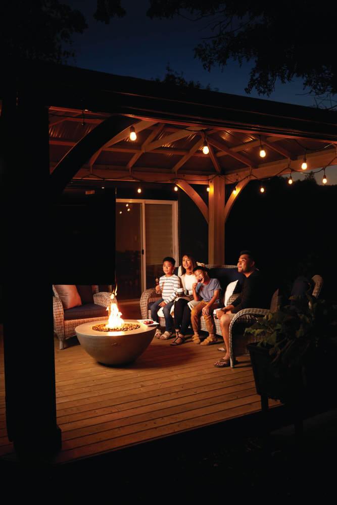 Napoleon Bbq GPFCCN36 Nexus 36 Patioflame Table Fire Table, Grey