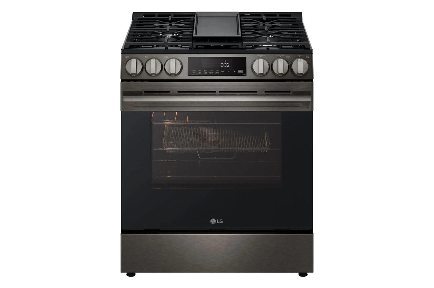 Lg LSGL5833Z 5.8 cu. ft. Smart Gas Slide-in Range with Convection, Air Fry and EasyClean®