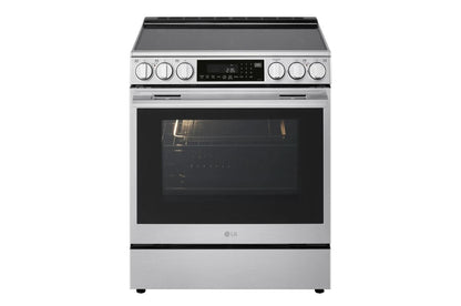 Lg LSEL6337XE 6.3 cu. ft. Smart Electric Slide-in Range with InstaView®, ProBake Convection®, and Air Fry