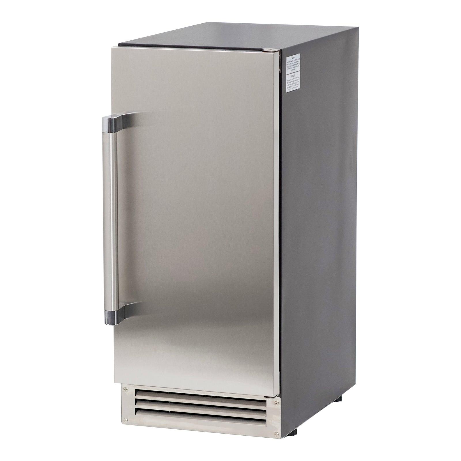 IME49U3SIS Avanti ELITE Built-in or Freestanding Ice Maker, 15" - Stainless Steel / 49 lbs