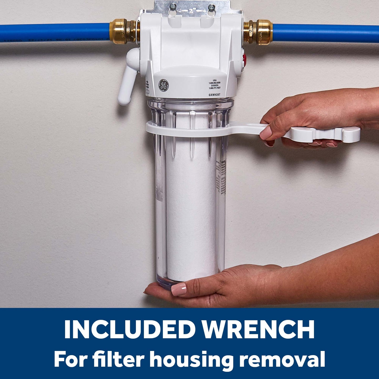 GXWH20T GE WHOLE HOUSE WATER FILTRATION SYSTEM