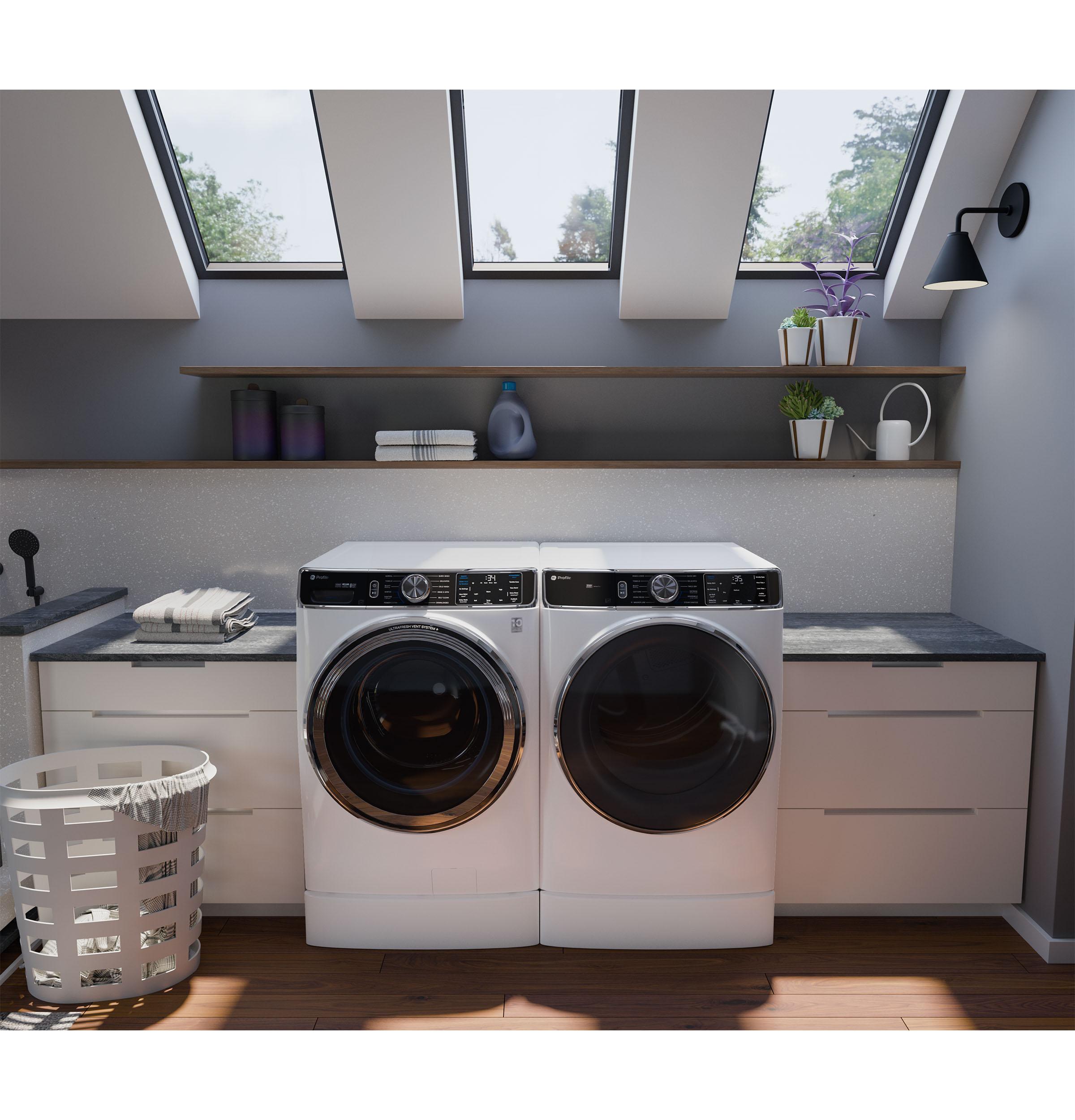 PFW870SSVWW GE Profile™ 5.3 cu. ft. Capacity Smart Front Load ENERGY STAR® Washer with UltraFresh™ Vent System+ with OdorBlock™