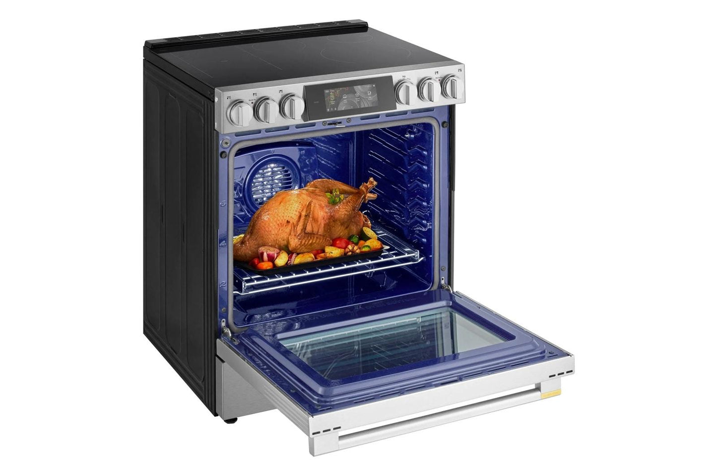 LSIU6339XE LG SIGNATURE 6.3 cu. ft. Smart Induction Slide-In Range with Dynamic ProBake Convection®, Air Fry, Air Sous Vide, Pizza mode and AI Gourmet Camera