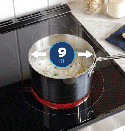 GRF600AVSS GE® ENERGY STAR® 30" Free-Standing Electric Convection Range with No Preheat Air Fry and EasyWash™ Oven Tray