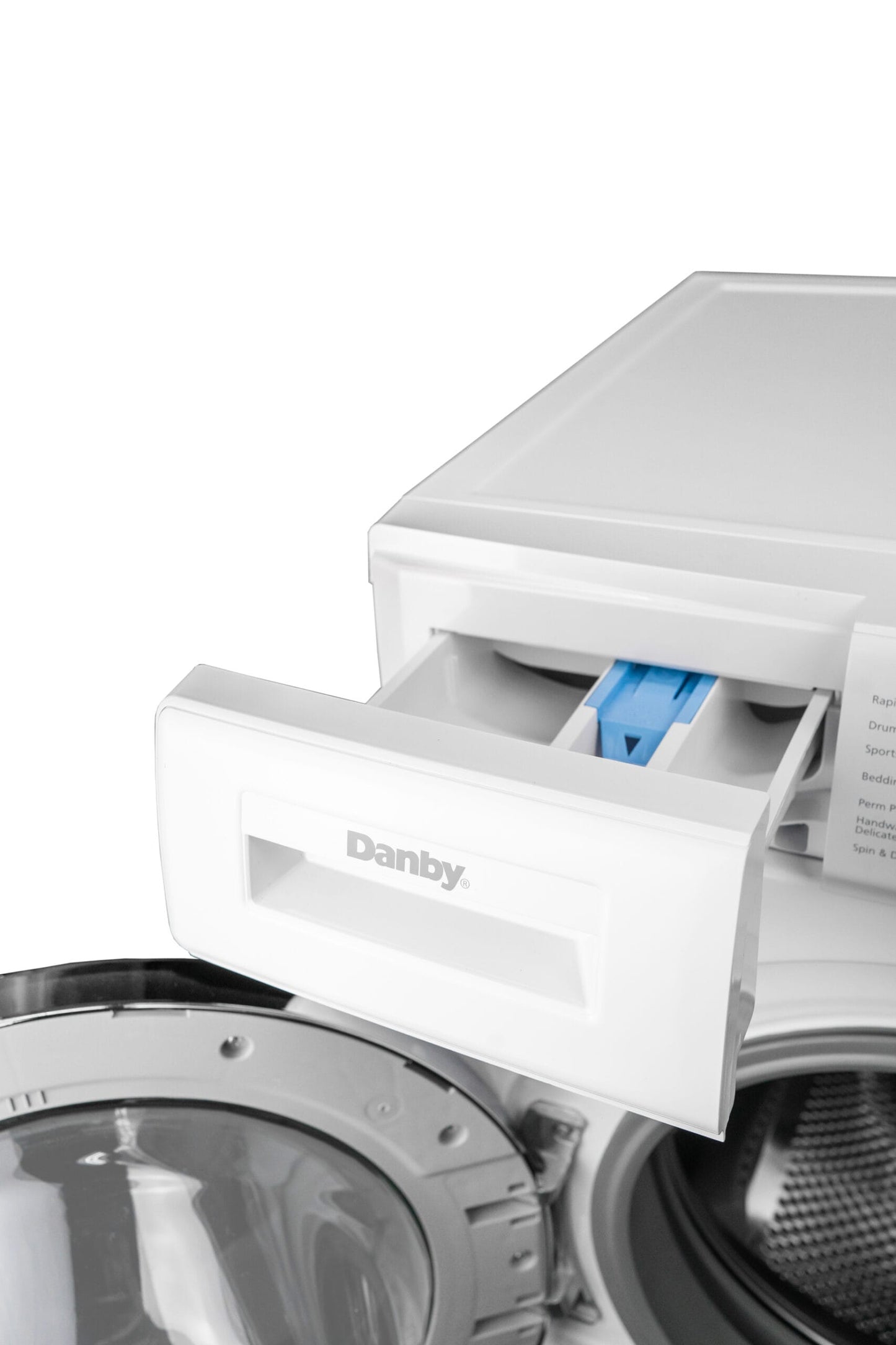 DWM022D3WDB Danby 24" Stackable Front Load Washer with Steam in White