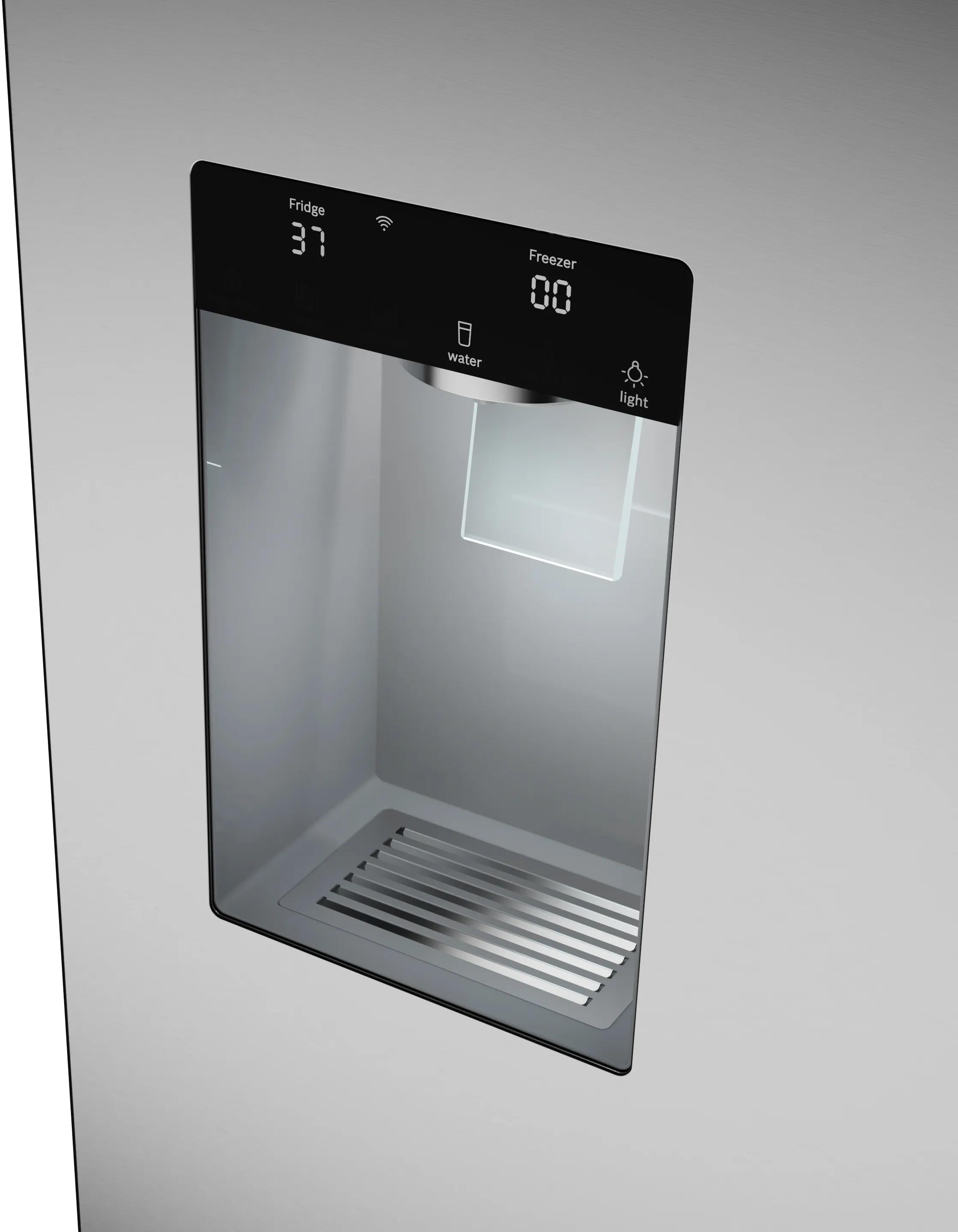 Bosch B36CD10ENS 100 Series French Door Bottom Mount Refrigerator 36" Stainless steel (with anti-fingerprint), Total No Frost