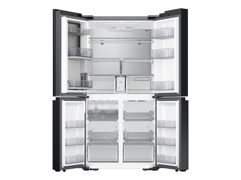 Samsung Bespoke 4-Door Flex™ Refrigerator (29 cu. ft.) with Beverage Center™ in White Glass - (with Customizable Door Panel Colors)