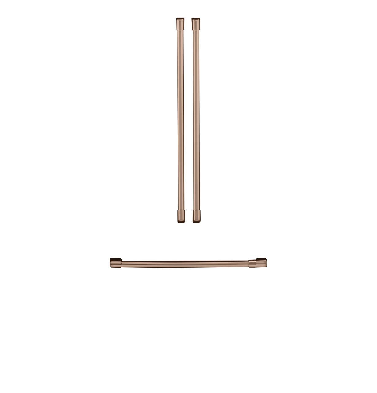 Cafe CXMA3H3PNCU CAF(EBACK)™ Refrigeration Handle Kit - Brushed Copper