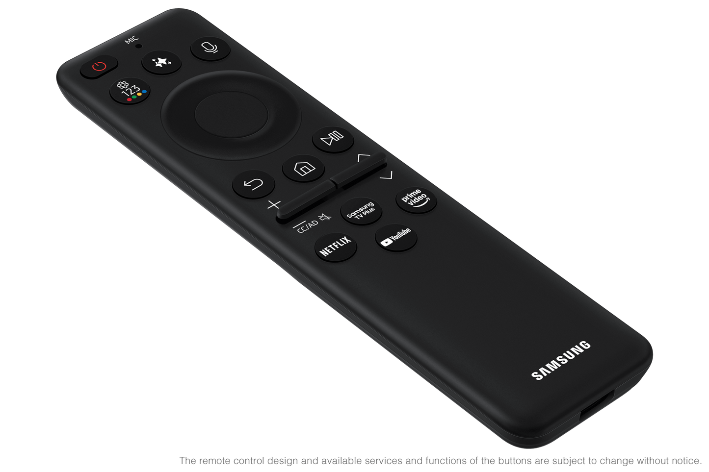 Samsung VGTM2560EN SolarCell Remote with Solar & USB-C Charging Voice Control  Vision AI Button  2019-2025 TVs