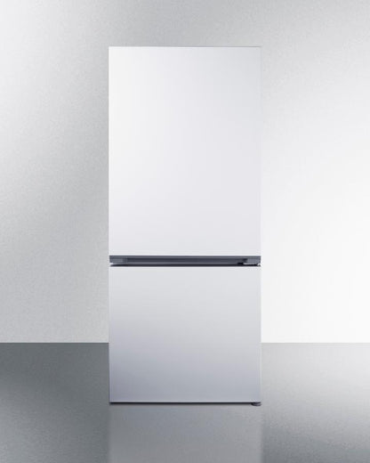 Summit FFBF172W 30" Wide Bottom-mount Refrigerator-freezer, Counter Depth