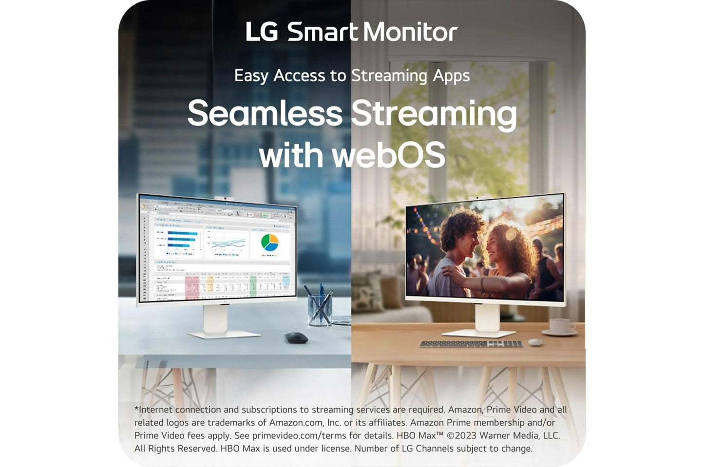 Lg 32U850SAW 32 Inch 4K UHD IPS Smart Monitor with webOS and USB Type-C PD 90W