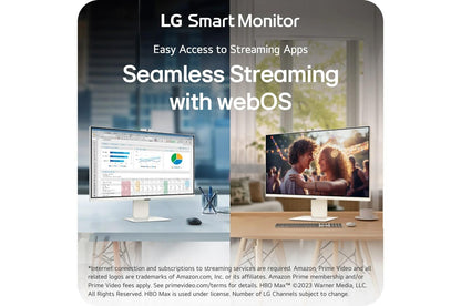 Lg 32U850SAW 32 Inch 4K UHD IPS Smart Monitor with webOS and USB Type-C PD 90W