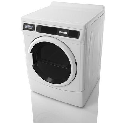 Maytag MDE28PRCYW Commercial Electric Dryer, Card Reader Ready or Non-Vend