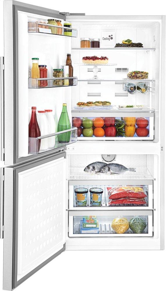 30" Bottom-Freezer Refrigerator