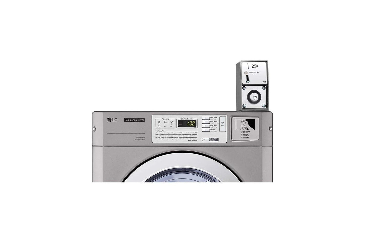 Lg GDL1329QES7 7.3 cu.ft Standard Capacity Dryer