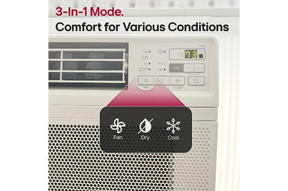 Lg LW1223ERSM 12,000 BTU Smart Wi-Fi Enabled Window Air Conditioner  Cools Up To 550 sq. ft.