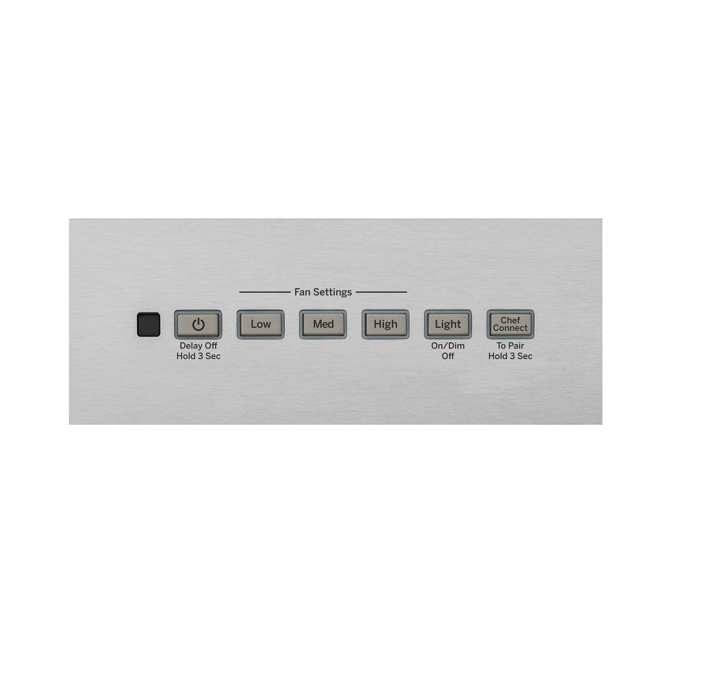 Cafe UVW8301SLSS 30" Designer Wall Mount Hood w/ Dimmable LED Lighting
