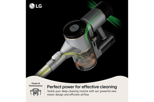 Lg C7325LC CordZero™ X9 Cordless Stick Vacuum with AI Mode Dual Floor Max™ Nozzle & LED Crevice Tool - Lunar Gray