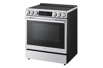 Lg LSEL6335XE 6.3 cu. ft. Smart Electric Slide-in Range with InstaView®, ProBake Convection®, and Air Fry