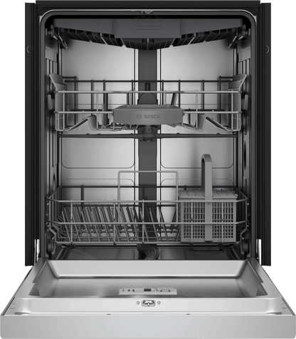 Bosch SHE43DM5N 300 Recessed Handle, 48 dBA, Standard 3rd Rack, PureDry - SS