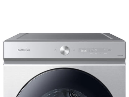 Samsung DVG53BB8700T Bespoke 7.6 cu. ft. Ultra Capacity Gas Dryer with Super Speed Dry and AI Smart Dial in Silver Steel