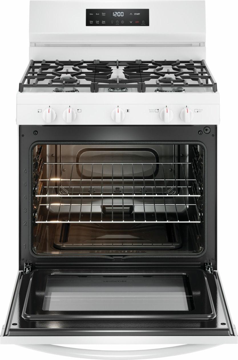Frigidaire FCRG3062AW 30" Gas Range with Quick Boil