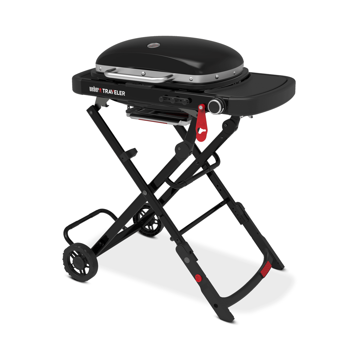 1500460 Weber Traveler® Compact Portable Gas Grill - Black