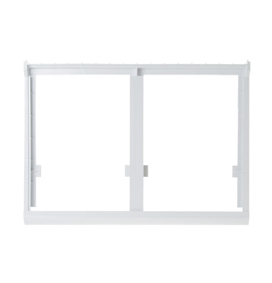 Ge Appliances WR32X10537 Fruit and Vegetable pan frame & slides glass not included.